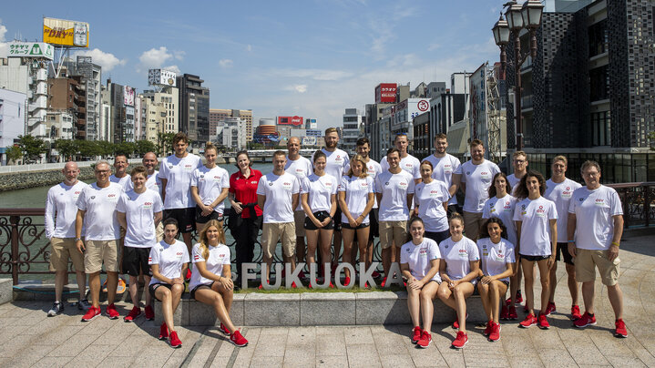 OSV Teamfoto in Fukuoka