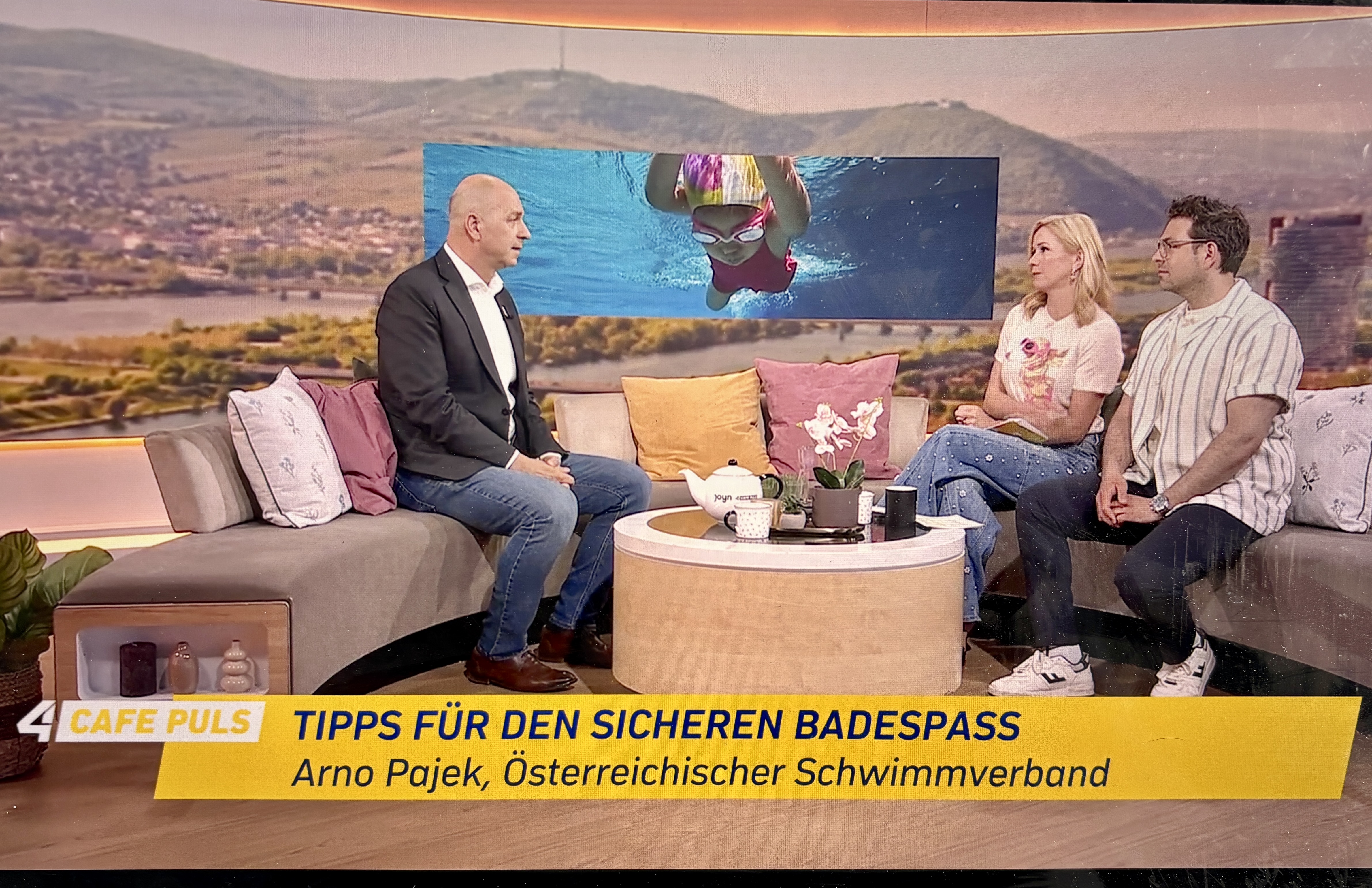 Arno Pajek im Café Puls